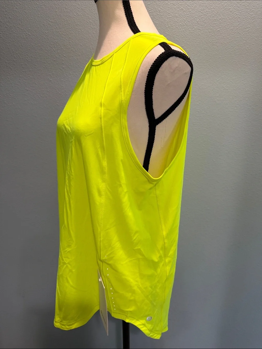 lululemon athletica Neon Yellow Sleeveless Performance Tank